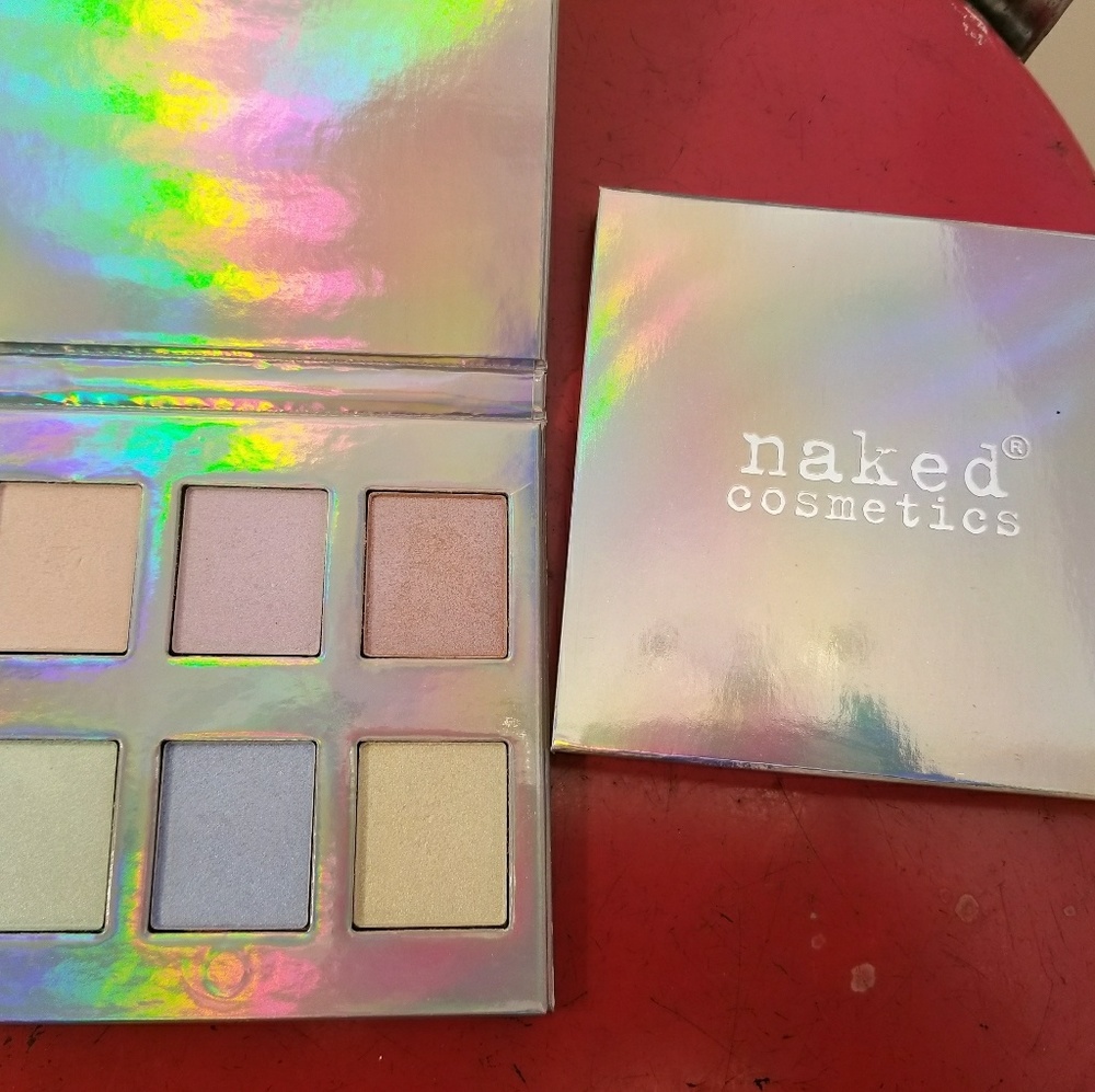Naked Cosmetics holographic highlighter collection